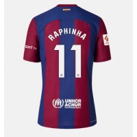 Fotballdrakt Dame Barcelona Raphinha Belloli #11 Hjemmedrakt 2023-24 Kortermet